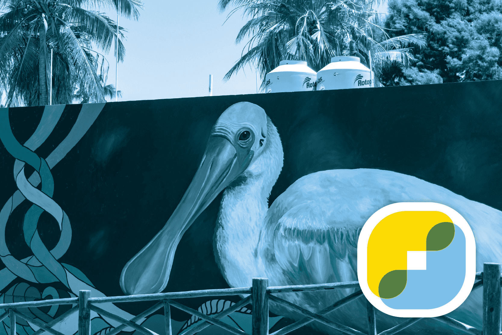 Estudiantes de la Secundaria Técnica No. 52 de Altata revitalizan el mural “Va´llena de Paz”