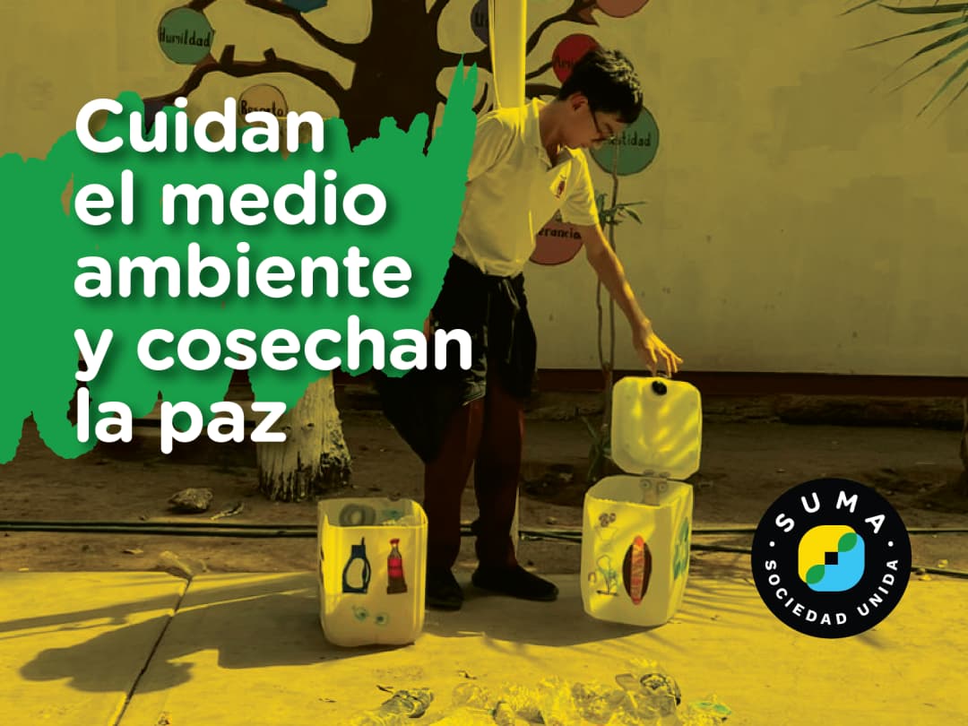 Cuida el medio ambiente y cosecha paz: Líderes de la Secundaria Técnica 66 en acción por la conciencia ambiental  en Laguna Colorada