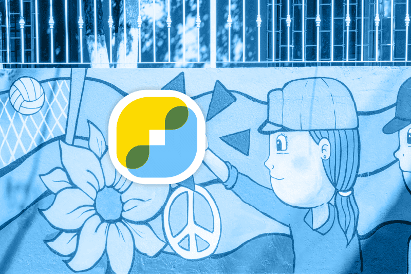 Con este mural, alumnas de secundaria enaltecen la fuerza y el liderazgo de las mujeres